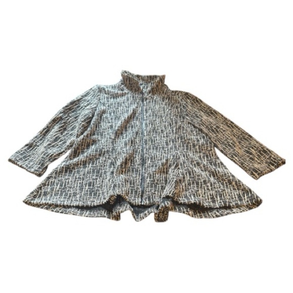 Yushi Geometric Patterned Jacket - Picture 4 of 8